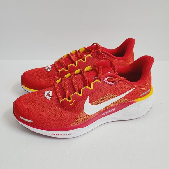 NEW Nike Air Zoom Pegasus 41 Kansas City Chiefs Running Shoes FZ5079-600 Size 8